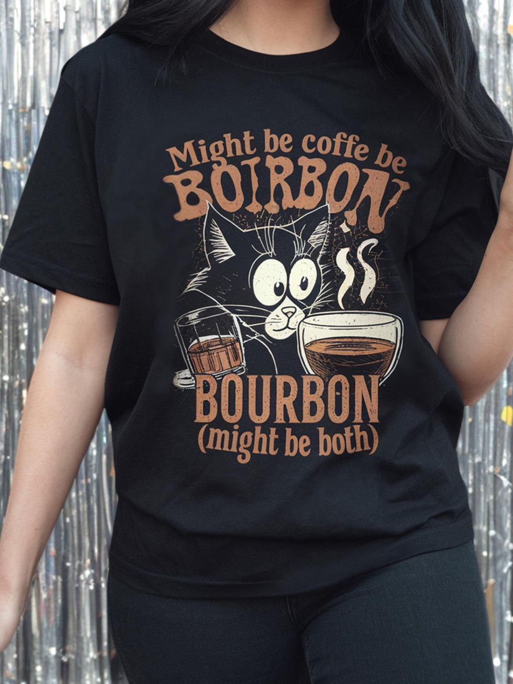 Ladies' Pure Cotton Printed T-Shirt, Short Sleeved Round Neck, a Cool Choice for Summer!